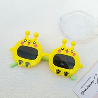 Cute Cartoon Character Slug Pc Resin Oval Frame Full Frame Kids Sunglasses sku image 6