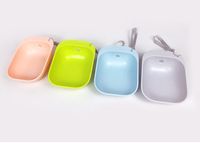 Simple Style Classic Style Plastic Solid Color Pet Tableware main image 2