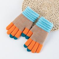 Women's Elegant Streetwear Color Block Gloves 1 Set sku image 1