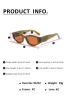 Casual Solid Color Ac Cat Eye Full Frame Women's Sunglasses main image 2