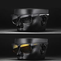 Casual Sports Solid Color Pc Square Full Frame Men's Sunglasses main image 3