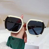 Vacation Solid Color Pc Polygon Full Frame Women's Sunglasses main image 2
