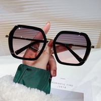 Vacation Solid Color Pc Polygon Full Frame Women's Sunglasses main image 3