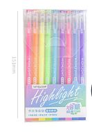 1 Set Color Block Learning School Daily Pvc Casual Simple Style Gel Pen sku image 9