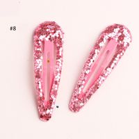 Girl's Simple Style Water Droplets Sequin Hair Clip sku image 8