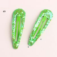 Girl's Simple Style Water Droplets Sequin Hair Clip sku image 9