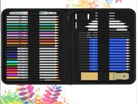 1 مجموعة اللون الصامد فصل التعلم اليومي خشب النمط الكلاسيكي قلم sku image 8