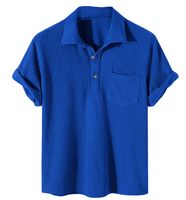 Men's Solid Color Polo Shirt Men's Clothing main image 5