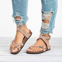Women's Casual Solid Color Round Toe Casual Sandals main image 3