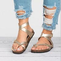 Women's Casual Solid Color Round Toe Casual Sandals main image 2