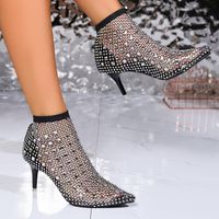 Women's Sexy Solid Color Point Toe Sandals Boots main image 1