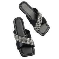 Women's Basic Solid Color Open Toe Fashion Sandals main image 2