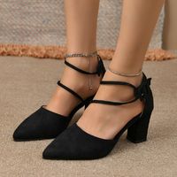 Women's Sexy Solid Color Point Toe Fashion Sandals main image 2