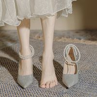 Women's Sexy Solid Color Point Toe Pumps main image 7