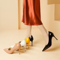 Women's Sexy Solid Color Point Toe Pumps main image 6