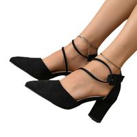 Women's Sexy Solid Color Point Toe Fashion Sandals main image 5