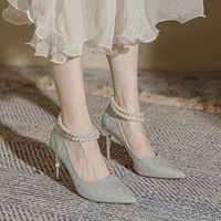 Women's Sexy Solid Color Point Toe Pumps main image 10