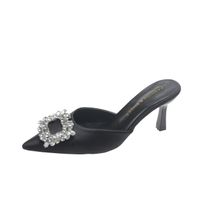 Women's Elegant Solid Color Point Toe Fashion Sandals sku image 10