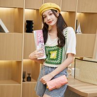 Women's Medium Pvc Solid Color Vintage Style Classic Style Cylindrical Lock Clasp Shoulder Bag main image 2