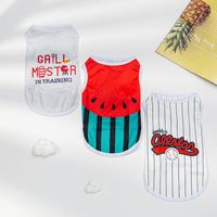 Casual Polyester Letter Watermelon Pet Clothing main image 5