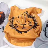 Casual Polyester Cartoon Letter Lion Pet Clothing main image 5