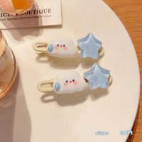 Women's Cute Clouds Star Plastic Hair Clip sku image 5