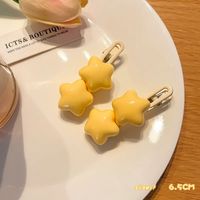 Women's Cute Clouds Star Plastic Hair Clip sku image 28