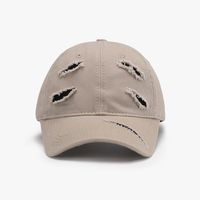 Women's Simple Style Solid Color Curved Eaves Baseball Cap sku image 7