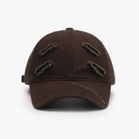 Women's Simple Style Solid Color Curved Eaves Baseball Cap sku image 11