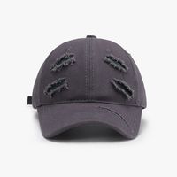 Women's Simple Style Solid Color Curved Eaves Baseball Cap sku image 6