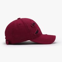 Women's Simple Style Solid Color Curved Eaves Baseball Cap main image 4