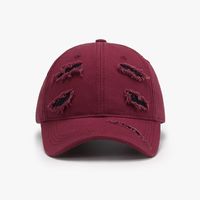 Women's Simple Style Solid Color Curved Eaves Baseball Cap sku image 13