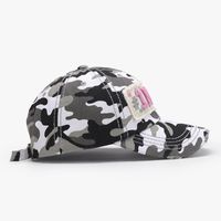 Women's Simple Style Classic Style Color Block Curved Eaves Baseball Cap main image 4