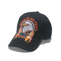 Unisex Vacation Simple Style Eagle Curved Eaves Baseball Cap sku image 1