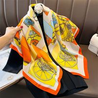 Women's Elegant Simple Style Horse Polyester Scarf main image 4