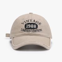 Unisex Simple Style Classic Style Color Block Embroidery Curved Eaves Baseball Cap sku image 4