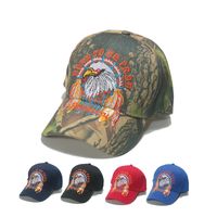 Unisexo Vacaciones Estilo Simple Águila Aleros Curvos Gorra De Beisbol main image 1