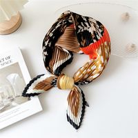 Women's Simple Style Color Block Flower Polyester Printing Scarf sku image 22