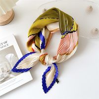 Women's Simple Style Color Block Flower Polyester Printing Scarf sku image 17