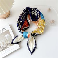 Women's Simple Style Color Block Flower Polyester Printing Scarf sku image 21