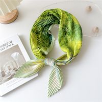 Women's Simple Style Color Block Flower Polyester Printing Scarf sku image 12