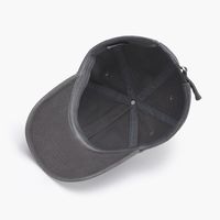 Unisex Simple Style Classic Style Color Block Curved Eaves Baseball Cap main image 4