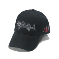 للجنسين أسلوب بسيط عظم السمك حواف منحنية قبعة البيسبول sku image 1