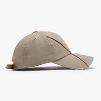 Women's Simple Style Classic Style Solid Color Curved Eaves Baseball Cap main image 1