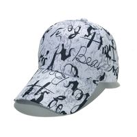 Unisex Simple Style Classic Style Letter Printing Curved Eaves Baseball Cap sku image 4