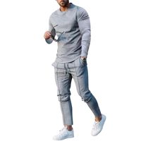 Men's Solid Color Pants Sets Men's Clothing main image 2