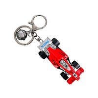 Cartoon Style Color Block Metal Painted Unisex Keychain main image 3