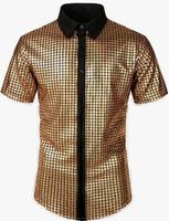 Hombres Bloque De Color Blusa Ropa Hombre main image 2