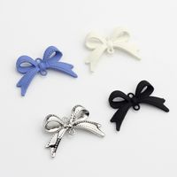 10 PCS/Package Alloy Bow Knot Pendant Simple Style main image 5