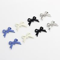 10 PCS/Package Alloy Bow Knot Pendant Simple Style main image 4